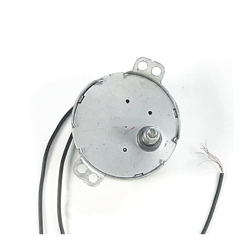 1PC Fan Part AC 220V 3-4W 5RMP 2.5RMP 30RPM 33RMP 50Hz electronic starter TYD49 7MM Drive Shaft 16MM Length 49mm Diameter BIANMTSW(2.5rpm) von BIANMTSW