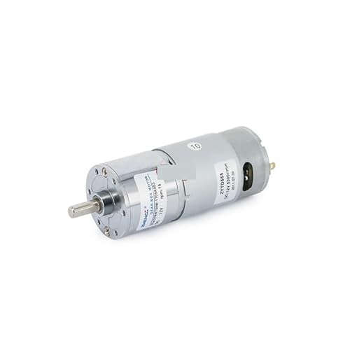 1Pc 12V 24V 6mm Dia Shaft High Torque Gearmotor 2 Pins Magnetic Gearbox DC Gear electronic starter 30RPM 40RPM 60RPM 75RPM 100RPM 200RPM 300 BIANMTSW(45,12V) von BIANMTSW