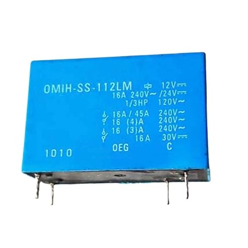 1pcs/lot OMI-SS-112LM （12VDC 10A） OMIH-SS-112LM（12V 16A） OMIH-SS-124LM（24V 16A） relay BIANMTSW(12VDC 16A) von BIANMTSW