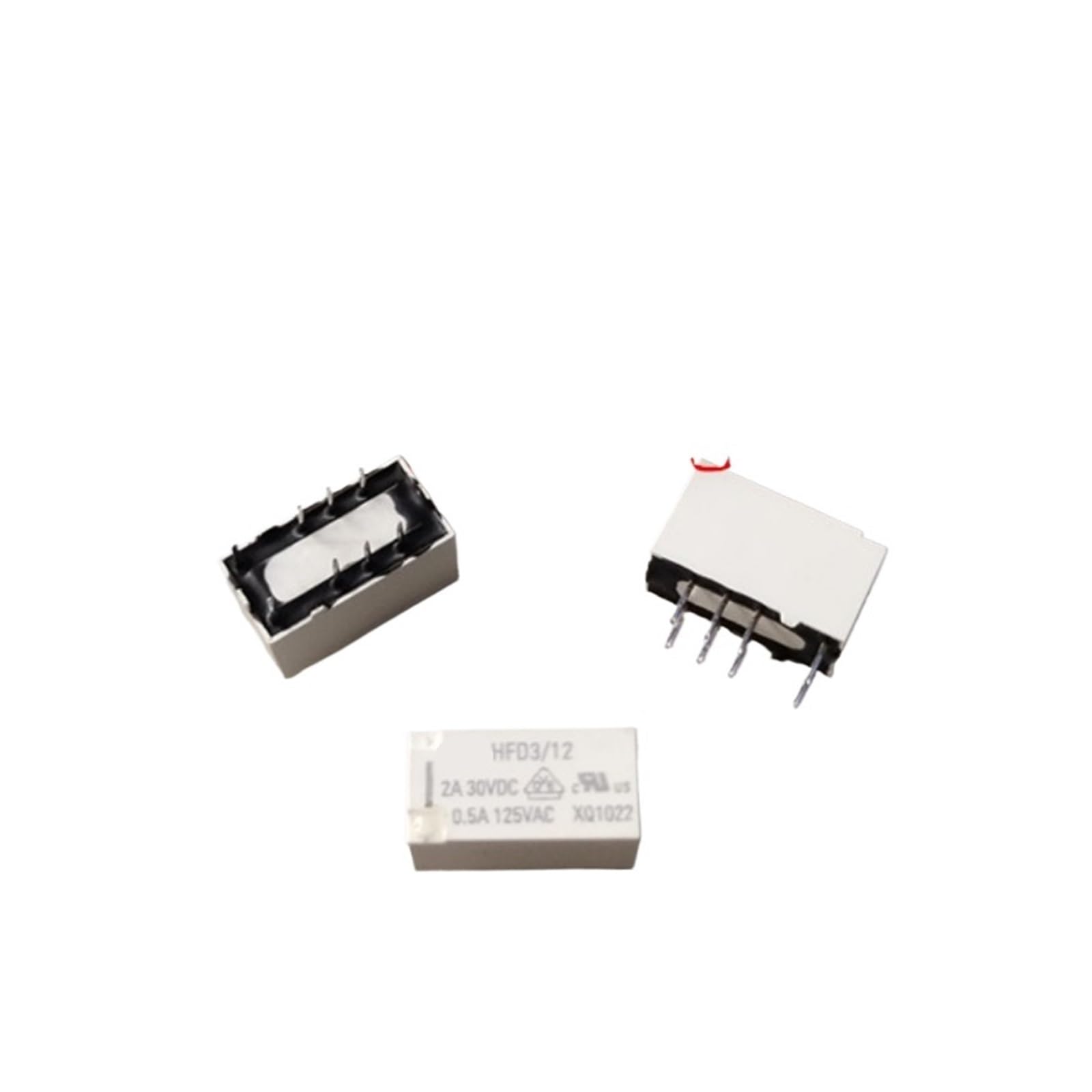 1pcs/lot relay:HFD3/12 12V signal relay Monostable state 2 sets of conversions 8pins 2A BIANMTSW von BIANMTSW