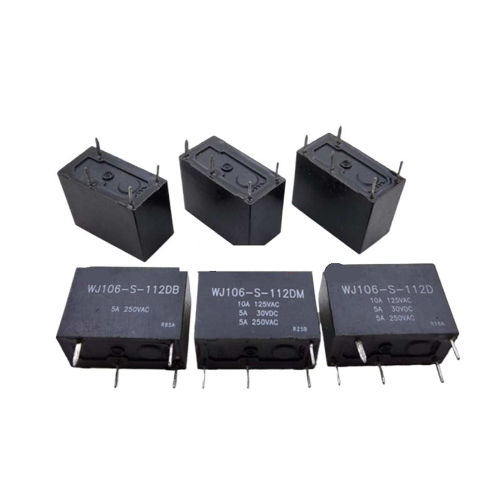 1pcs/lot relay:WJ106-S-112DM 112D 112DB 12V 4pins 5pins 5A BIANMTSW(WJ106-S-112D) von BIANMTSW