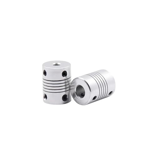 1pcs D12L18 Aluminum Alloy Elastic Printer Winding Coupling Encoder 2mm 3mm 4mm 5mm 6mm BIANMTSW(2x2) von BIANMTSW