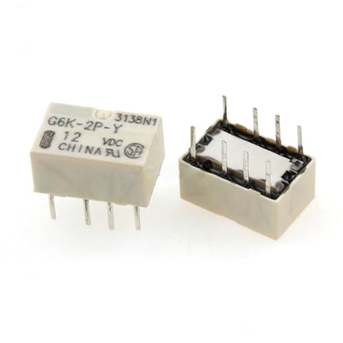 20PCS DIP Relays G6K-2P-Y 3VDC/5VDC/12VDC/24VDC 8PIN BIANMTSW(G6K-2P-Y 24VDC) von BIANMTSW