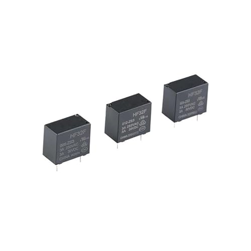 2PCS HF32F JZC-32F 5V 12V 24V Power Relays JZC-32F-005-ZS3 JZC-32F-012-ZS3 JZC-32F-024-ZS3 3A 250VAC 5PIN BIANMTSW(5V) von BIANMTSW