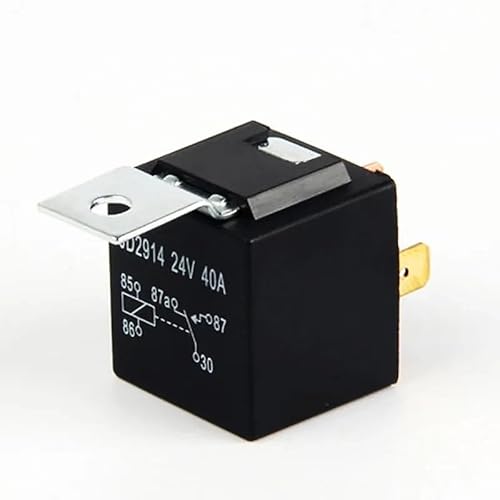 4P 5P 40A Waterproof Car Relay Automotive Relays Normally Open DC 12V 24V Terminal Relay For Head Light Air Conditioner BIANMTSW(40A 12V 4P) von BIANMTSW