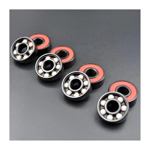 4pcs 608RS ABEC-11 high Speed Ball Bearing 8 * 22 * 7 8x22x7mm hybrid Ceramic Ball Bearing Skateboard Wheel Bearing Steel BIANMTSW von BIANMTSW