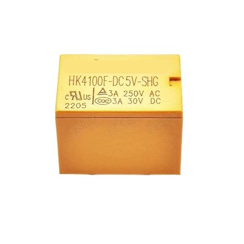 50PCS Relays HK4100F-DC3V DC5V DC9V DC12V DC24V-SHG 6PIN 3A/250VAC 3A/30VDC Power relay BIANMTSW(HK4100F-DC12V-SHG) von BIANMTSW