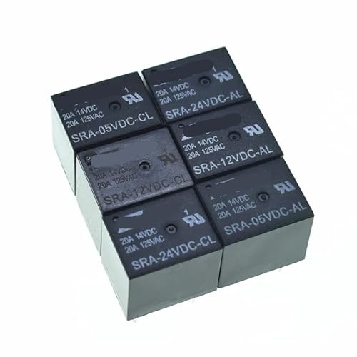 5pcs Automotive Relay SRA-05VDC-CL SRA-12VDC-CL SRA-24VDC-CL SRA-05VDC-AL SRA-12VDC-AL SRA-24VDC-AL 5V 12V 24V Relays BIANMTSW(SRA-05VDC-AL) von BIANMTSW