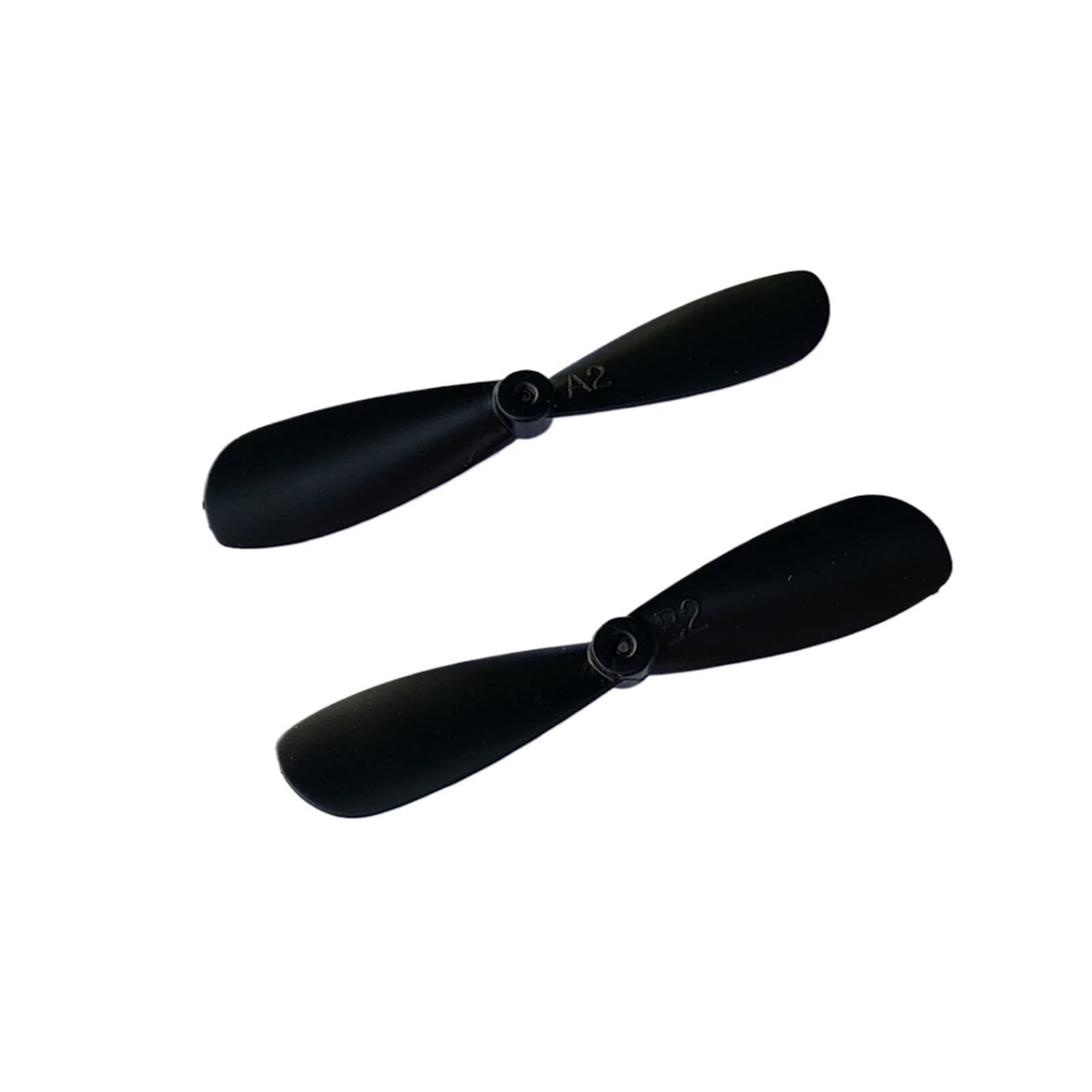 A pair 46MM Black Propeller Drone Blade CW CCW Spare-Parts Drop-Ship Quadcopter Rc-Accessories for Shaft 0.8mm Coreless electronic starter BIANMTSW von BIANMTSW