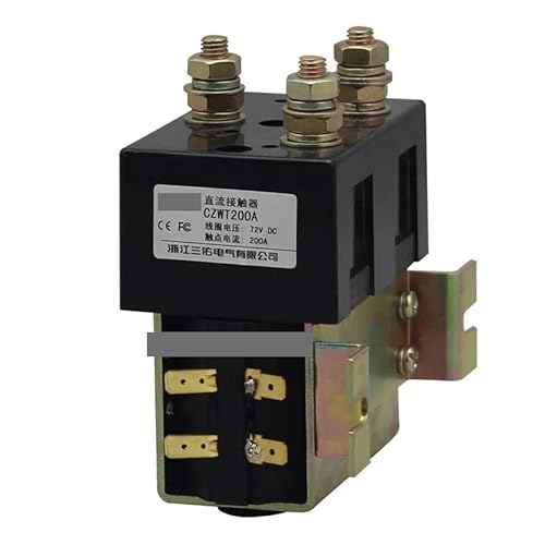 CZWT200A ZJWT200A DC182 DC Contactor Relay 12V 24V 36V 48V 60V 72V For Vehicle Forwarding And Reversing DC electronic starter BIANMTSW(Coli voltage 48VDC) von BIANMTSW