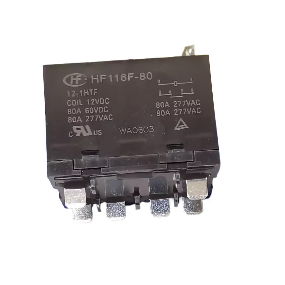 HF116F-80-12 24-1HTF Relay Photovoltaic Inverter UPS Power Supply 80A277VAC BIANMTSW(HF49FD-024-1H11T) von BIANMTSW