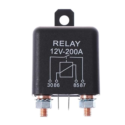 High Current Relay 4P Starting Relay 200A 100A 12V 24V Power Automotive Heavy Current Start relay Car relay BIANMTSW(200A 12V) von BIANMTSW