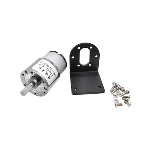 JGB37-520 12V 24V High Torque Gear Box electronic starter 5/10/20/30/45/60/100/200/300/600rpm with Aluminium alloy Bracket BIANMTSW(20RPM,24V) von BIANMTSW