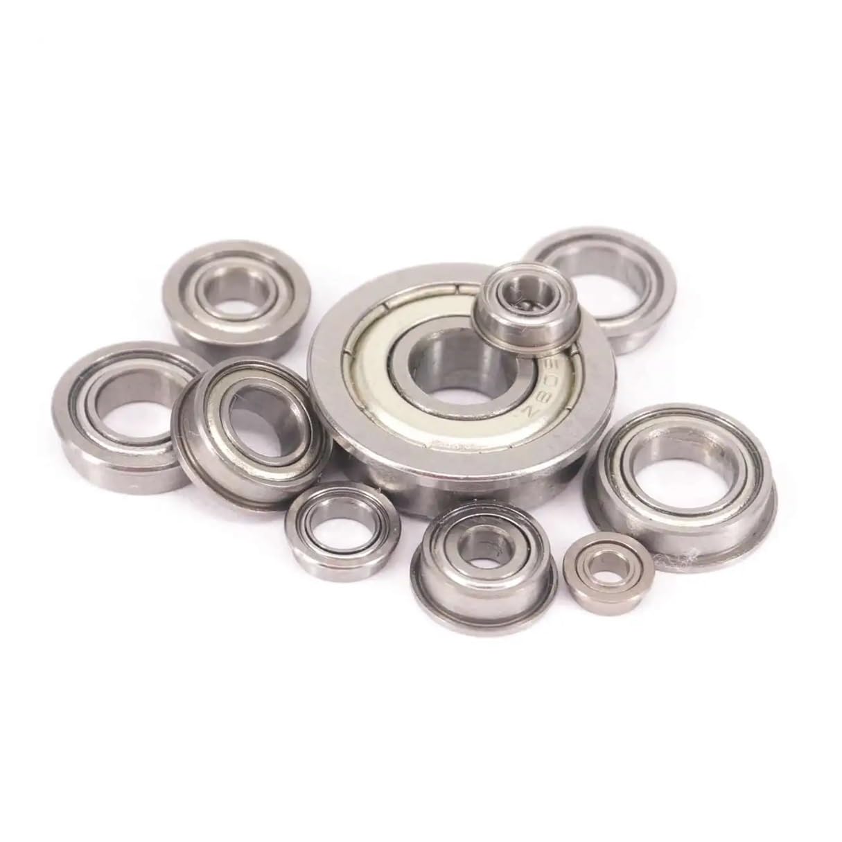 Lot10 ABEC1/ABEC3 Bearing Steel Bearing MF84 MF106 MF85 MF126 MF115 MF83 MF63 MF93 MF104 MF52 MF95 MF128 MF137 MF63ZZ BIANMTSW(Accuracy ABEC1,10PCS_MF117ZZ 7X11X3MM) von BIANMTSW