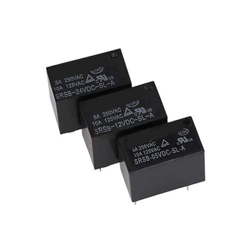 RELAYS 10PCS SRSB-5V-12V-24VDC-SL-A 4Pin 10A 125VAC BIANMTSW(SRSB-12VDC-SL-A) von BIANMTSW