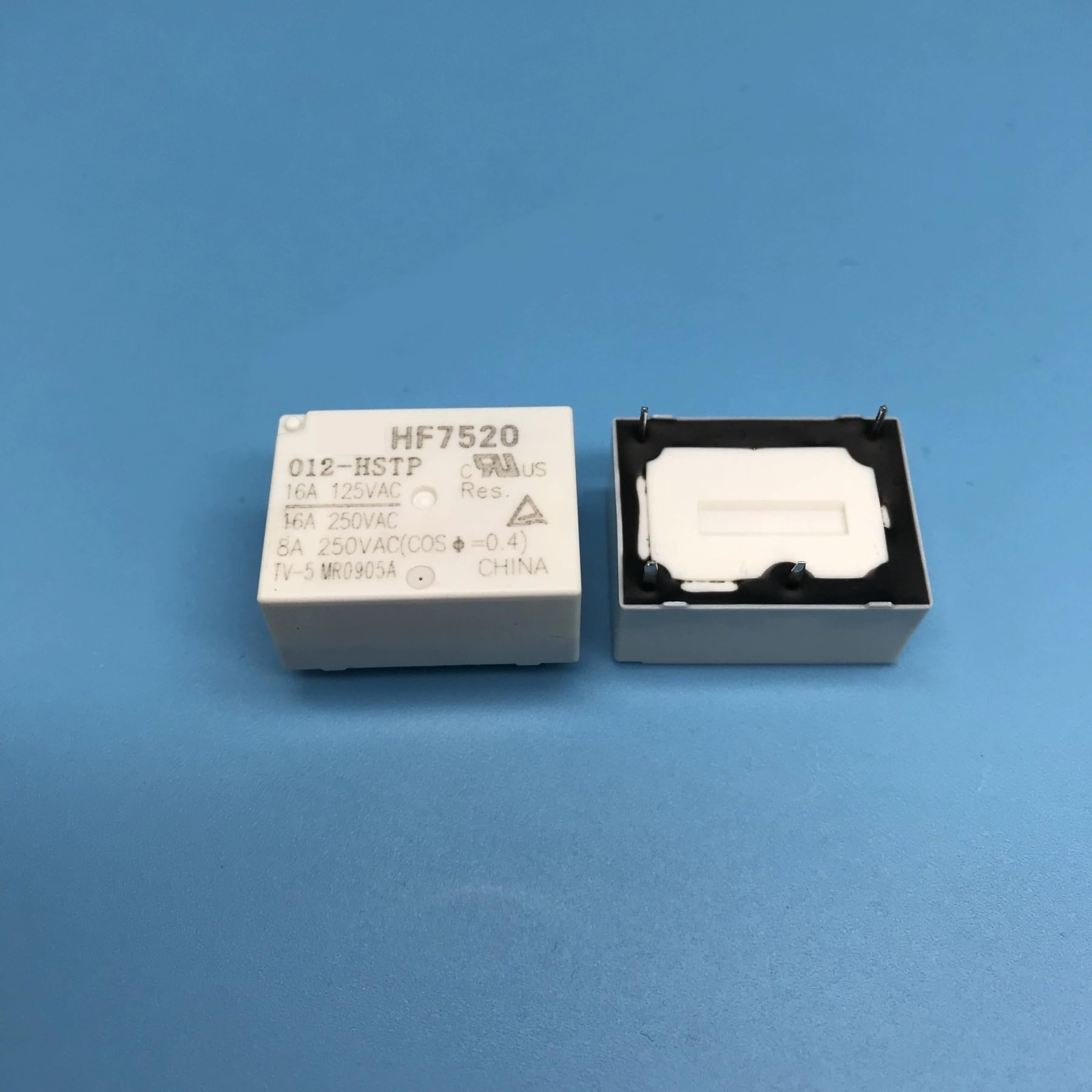 Relay HF7520/012-HSTP One set of normally open 4-pin 16A250VAC high load white shell BIANMTSW von BIANMTSW