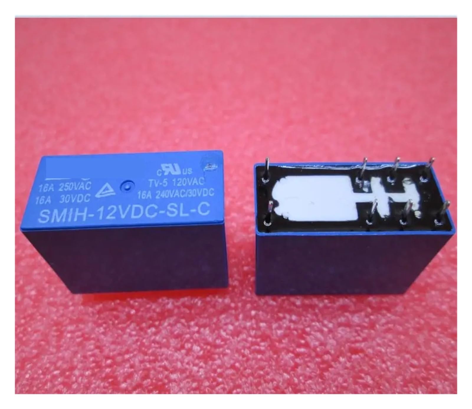 Relay SMIH-12VDC-SL-C SMIH12VDCSLC SMIH-12VDC 12VDC 16A 250VAC DC12V S0NGLE DIP8 BIANMTSW(Taglia unica) von BIANMTSW