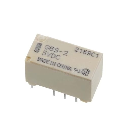 Relays 10PCS G6S-2-3VDC G6S-2-5VDC G6S-2-12VDC G6S-2-24VDC DC 3V 5V 12V 24V Relay 8Pin 24VDC BIANMTSW(10PCS G6S-2-3VDC) von BIANMTSW