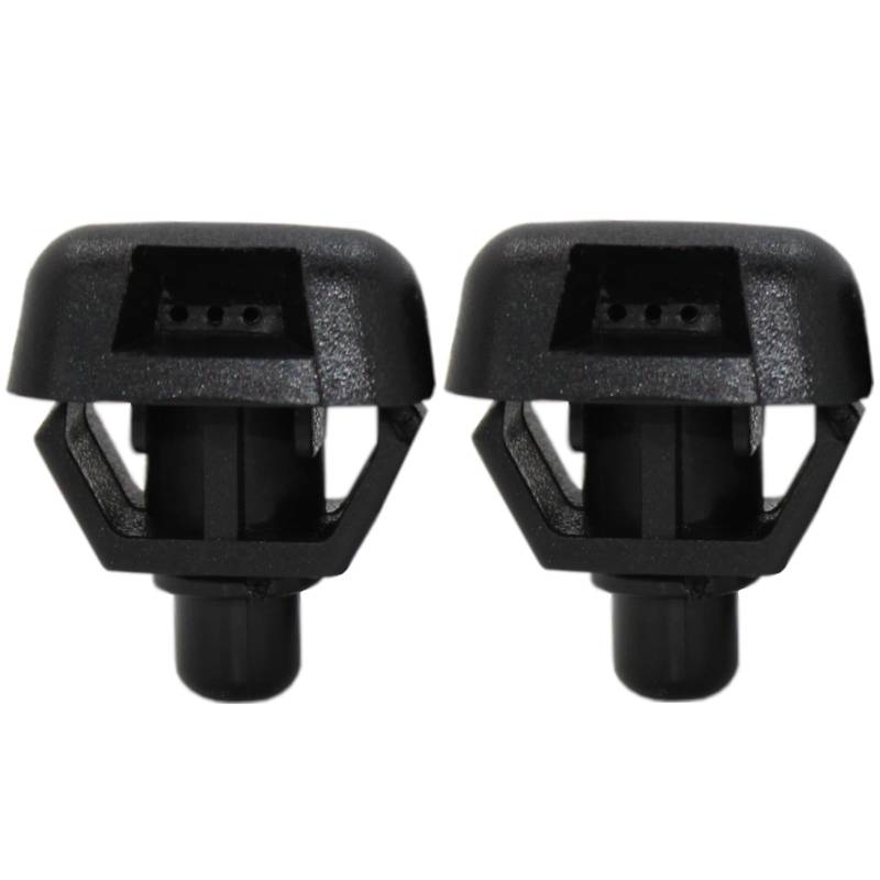 BIAREN 2 x Frontscheibenwasserdüsen für Citroen Nemo Peugeot Bipper Fiat Fiorino Qubo Punto Panda 500 Ducato Doblo 735277664 6438J0 von BIAREN