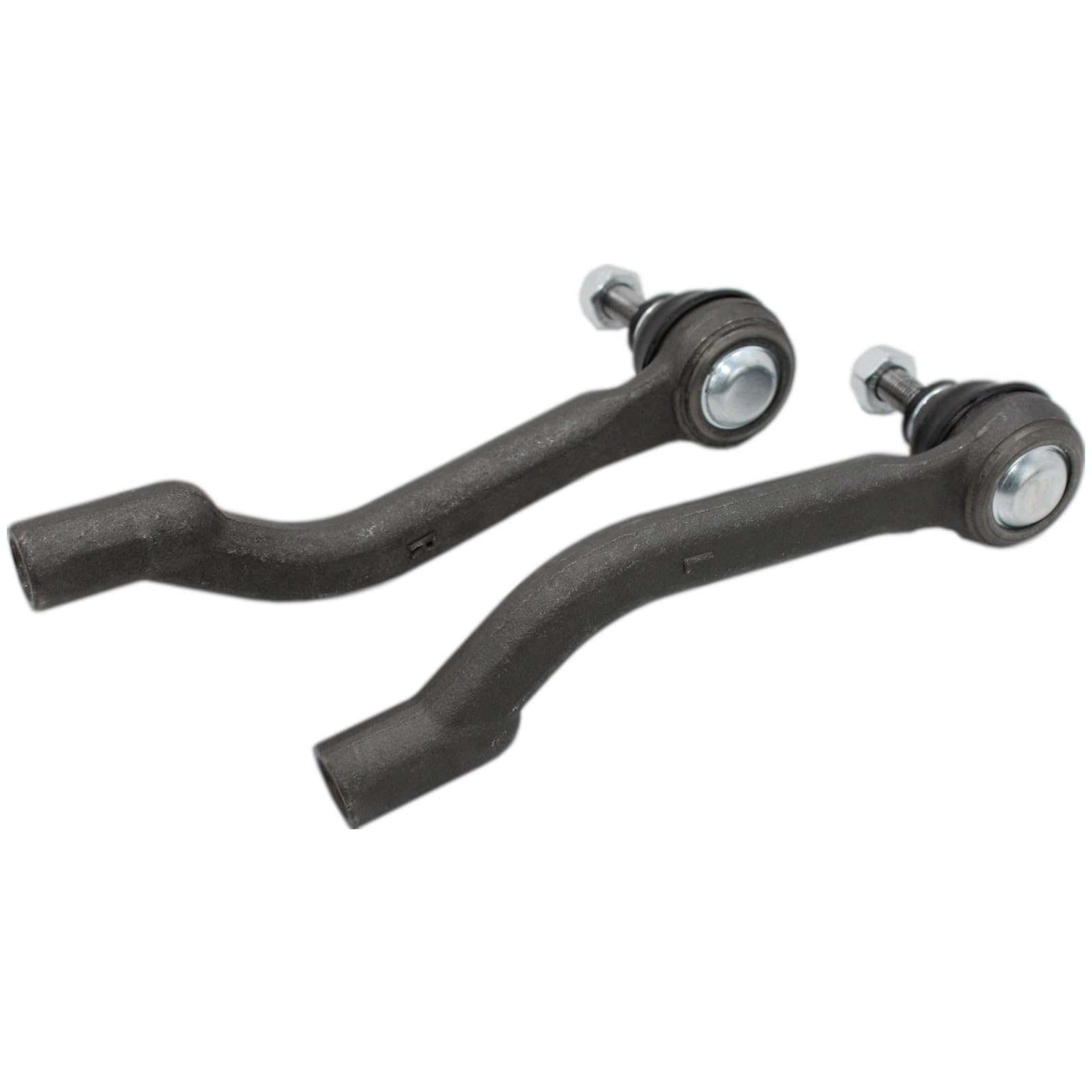 BIAREN 2x Spurstangenkopf vorne links und rechts für Nissan Qashqai / Qashqai +2 J10 NJ10 X-Trail T31 Renault Koleos 48647JD01A 48527JD01A D8640JG00A D8520JG00A von BIAREN