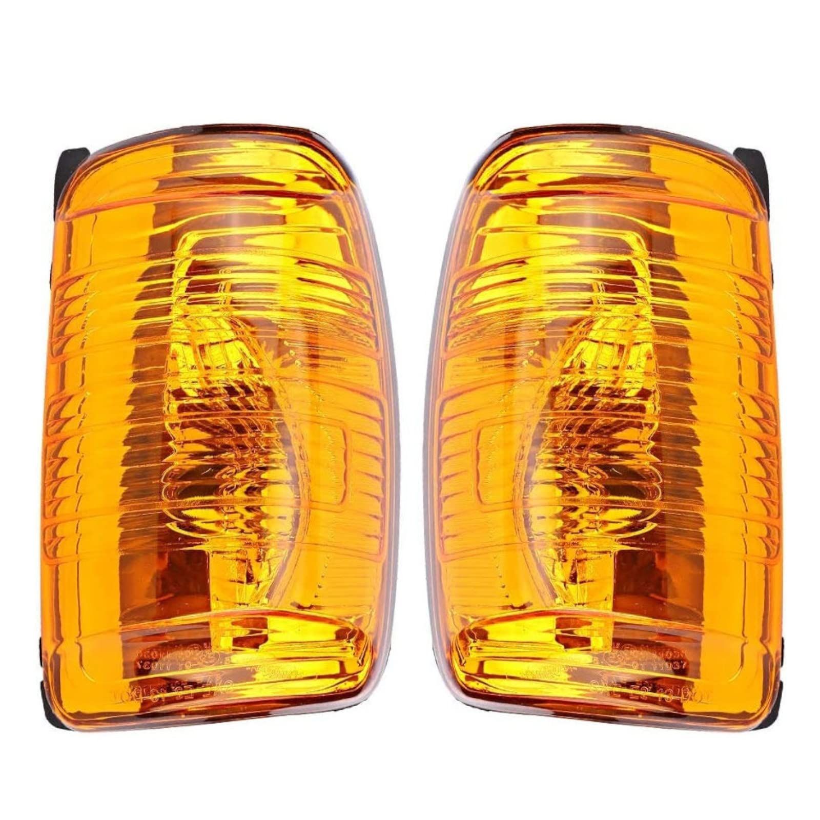 BIAREN Außenspiegel-Blinker-Lampen-Set, bernsteinfarben, links und rechts, für Ford Transit MK8 ab 2014, 1847388, 1847390, bernsteinfarben/orange von BIAREN