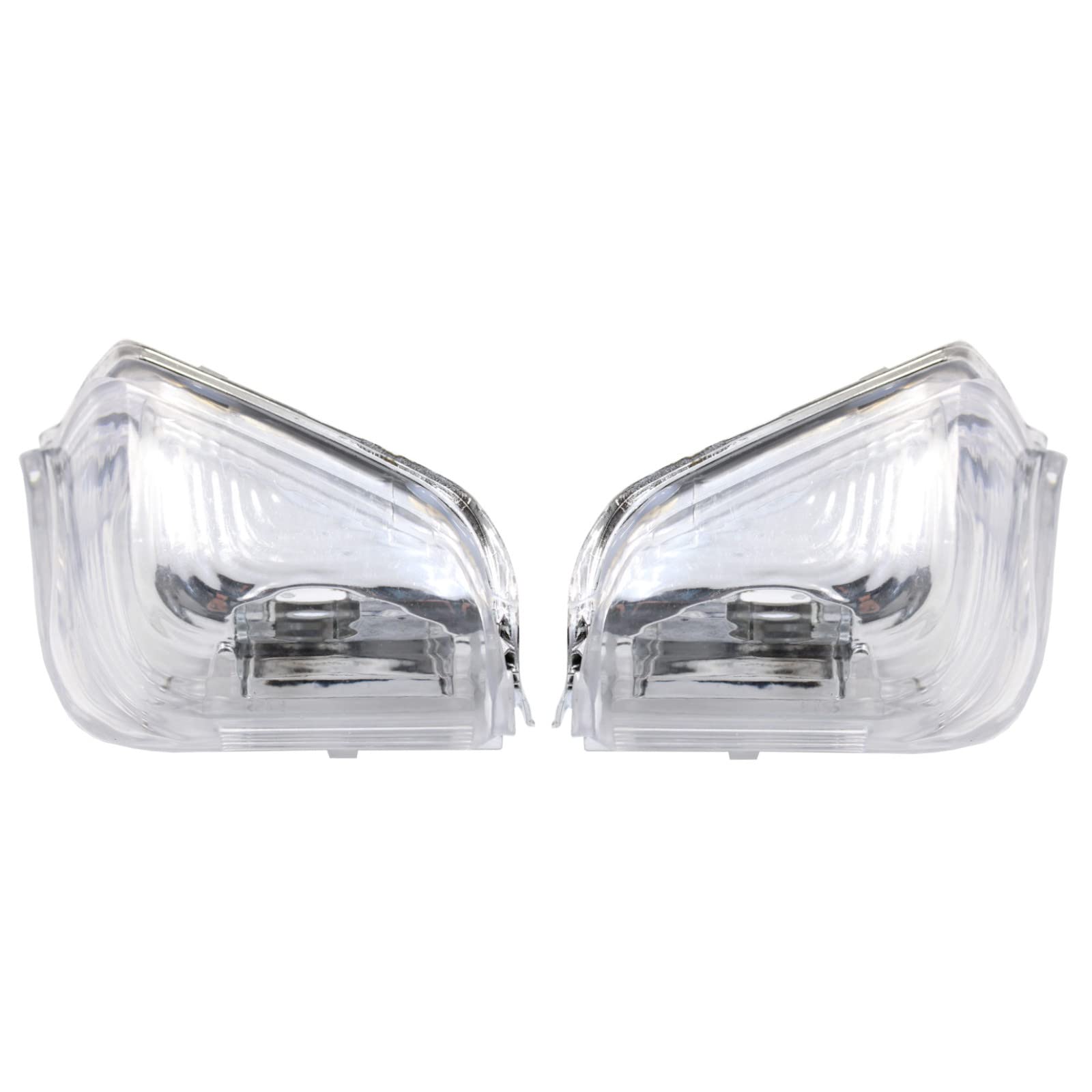 BIAREN Außenspiegel Blinkerleuchte Linse Links und Rechts Set für Mercedes Sprinter VW Crafter 2006-2017 A0018228920 2E0953049A A0018229020 2E0953050A von BIAREN