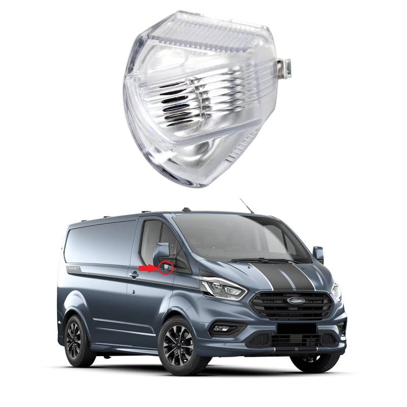 BIAREN Außenspiegel-Blinkerleuchte für Ford Transit Custom ab 2012 1766579 BK2113B381AB von BIAREN