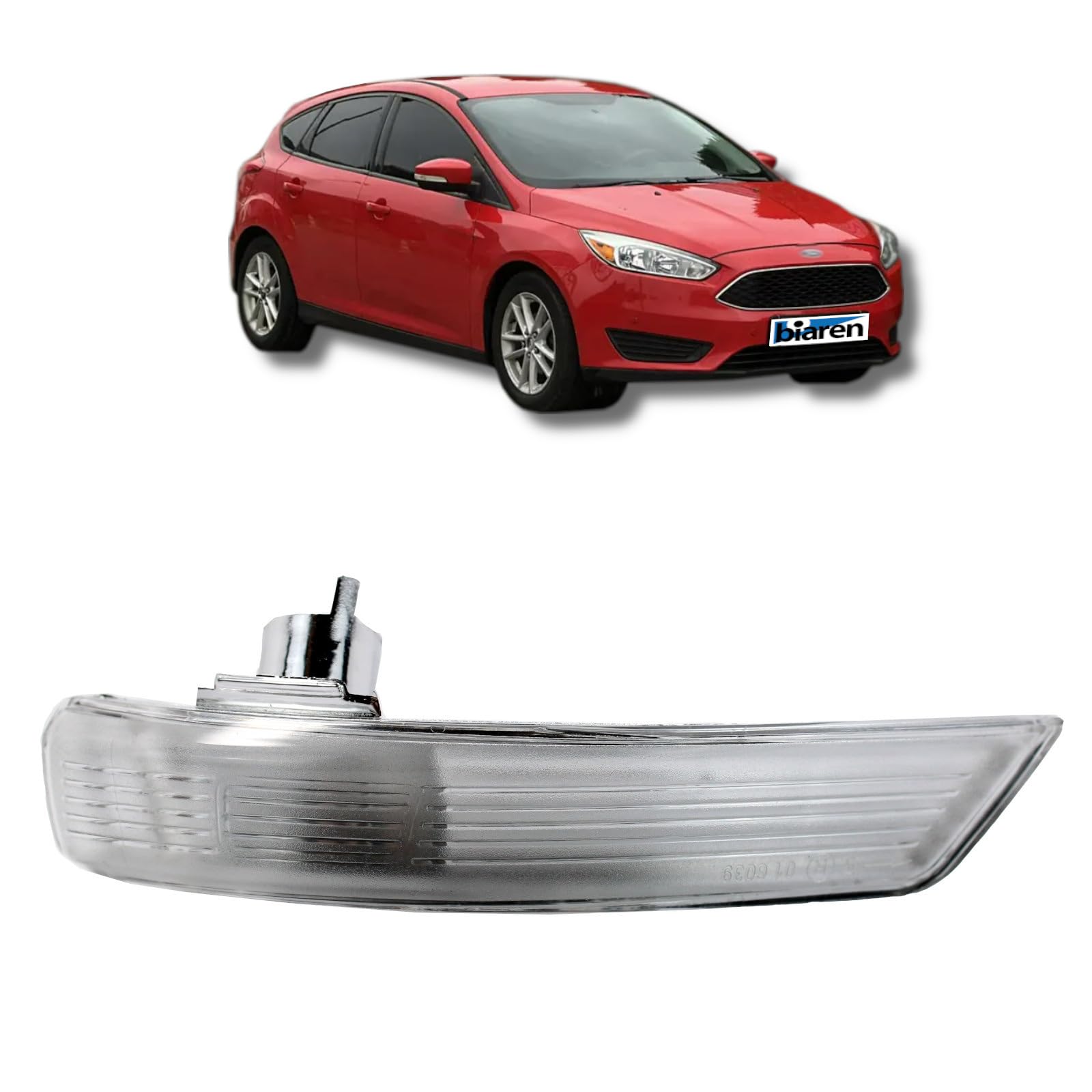 BIAREN Blinkerglas für Außenspiegel, rechts, für Ford Focus MK2 MK3 Mondeo MK4 1538489 8M5113B384AA von BIAREN