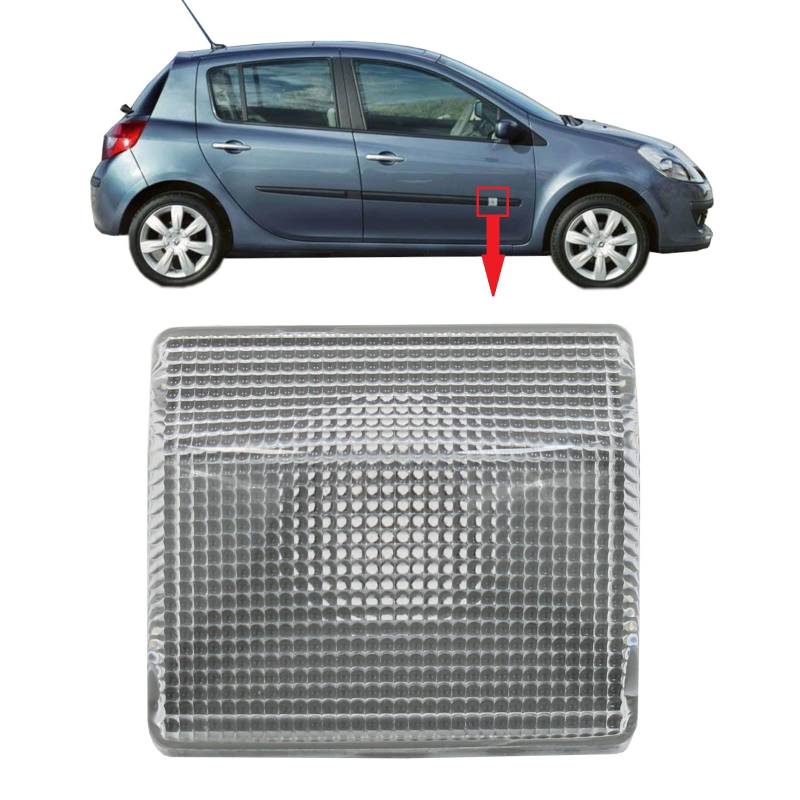 BIAREN Seitenblinkerleuchte für Renault Clio MK3 2005–2014, rechts oder links, 8200343322 von BIAREN