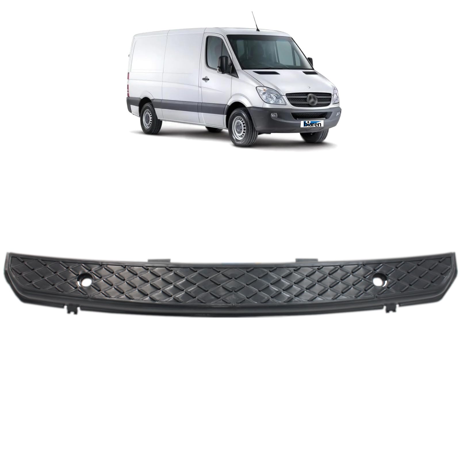 BIAREN Vordere untere Mittelstoßstange für Mercedes Benz Sprinter (2006–2013) A9068850011 9068850011 von BIAREN