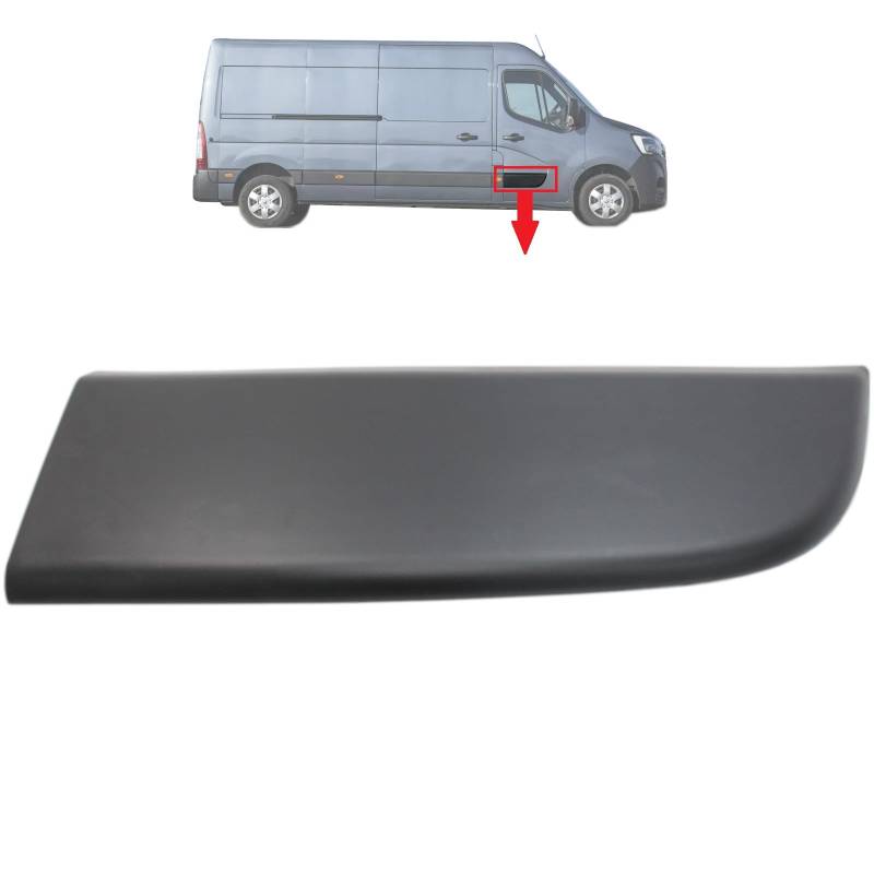 BIAREN Zierleiste für die vordere Tür rechts für Renault Master Opel Movano Nissan NV400 808200149R 93197635 von BIAREN