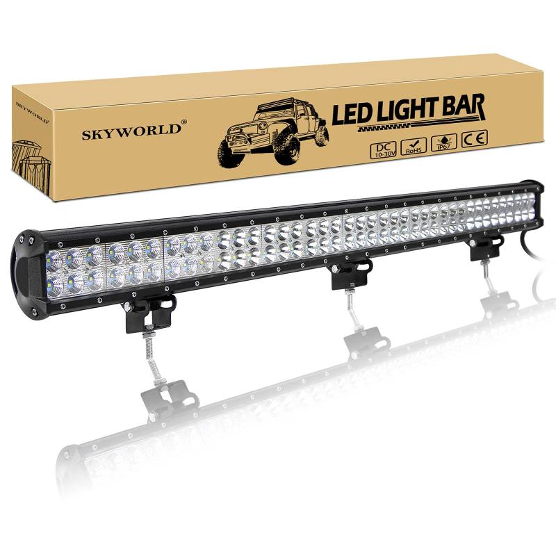 SKYWORLD 36 Zoll 234W Led Arbeitsscheinwerfer Bar, Led Bar Offroad Zusatzscheinwerfer Scheinwerfer 12V 24V Auto LED Arbeit Licht Bar Wasserdicht für SUV UTV ATV KFZ Traktor Truck 4x4 lightbar von SKYWORLD