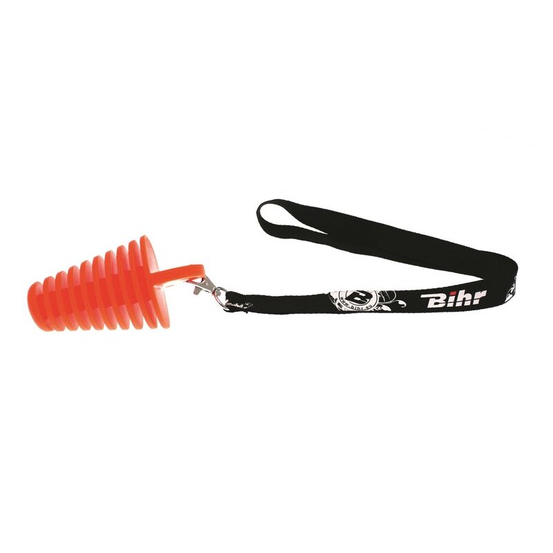 BIHR 2-Takter Auspuffstopfen orange Ø14 bis 37mm von BIHR