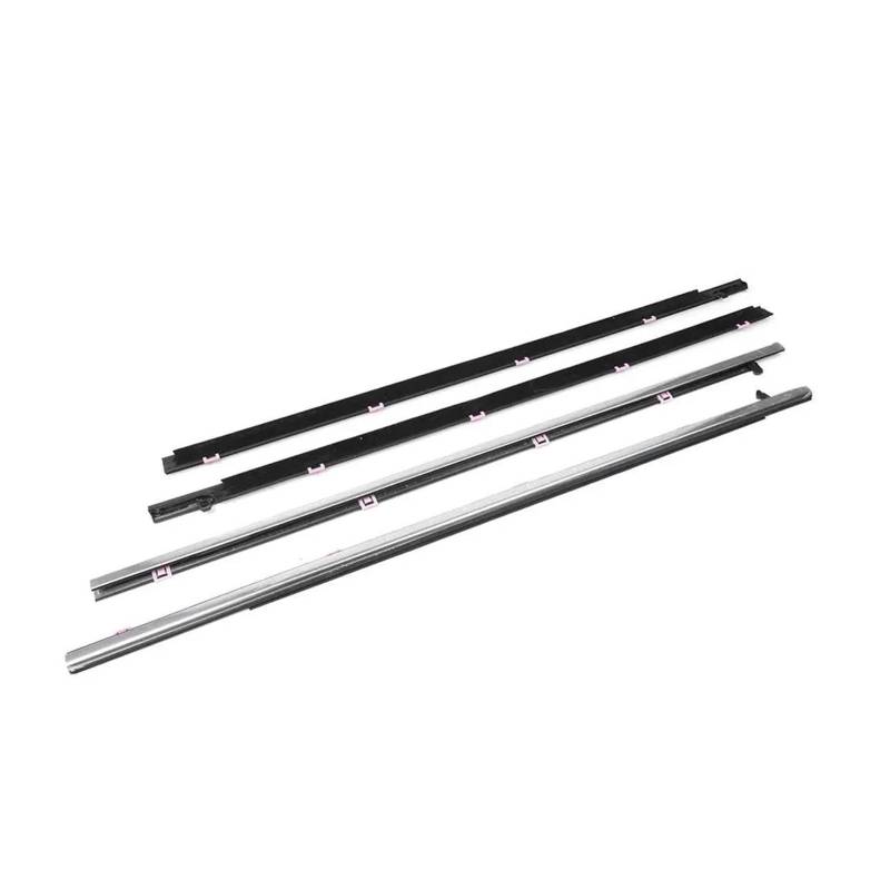 4X Für Accord 1998-2003-2008-2017 72910TA0A01 Chrom Auto Außerhalb Fenster Tür Gürtel Weathers Wetter Streifen Dichtung Borte Fensterdichtungen Window Weatherstrip(2013-2017) von BIISVM