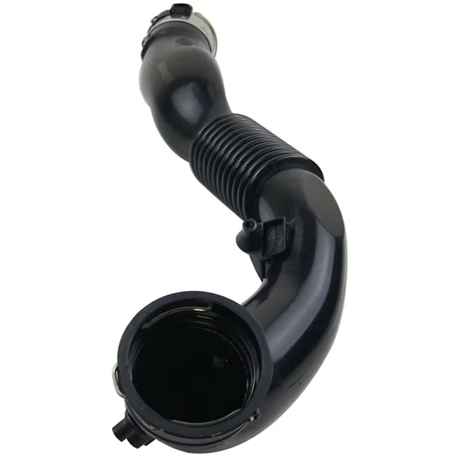 Auto Ansaugschlauch 1 Stück Ladeluftkühler Air Intake Rohr Schlauch Guide Schwarz Geeignet 13717604033 13627599042 Für 335I N55 Luftansaugschlauch(Only Sensor) von BIISVM