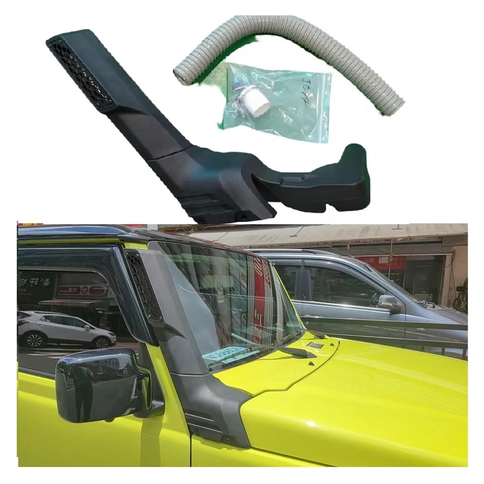 Auto Ansaugschlauch Auto Air Intake Schnorchel Luftstrom Für Suzuki Für Jimny 2019 2020 2021 2022 2023 2024 Air Intake Einlass Schlauch Auto Zubehör Teile Luftansaugschlauch von BIISVM