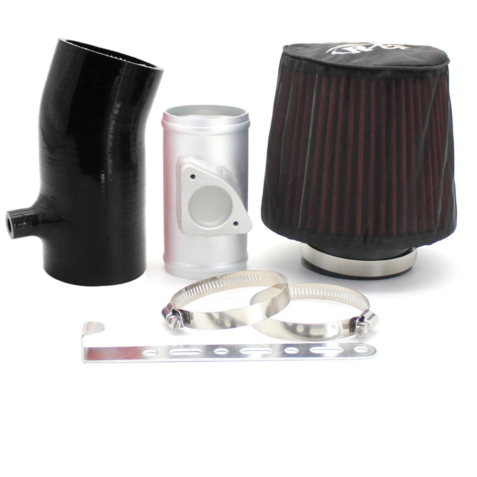 Auto Ansaugschlauch Hochleistungs-Luftfilter-Ersatz, High Flow Cold Air Intake Pipe Für Mazda 3 6 CX-4 Axela 1.5L Atenza 2.0L 2.5L 2014-2021 Luftansaugschlauch(1.5L-60-BK) von BIISVM