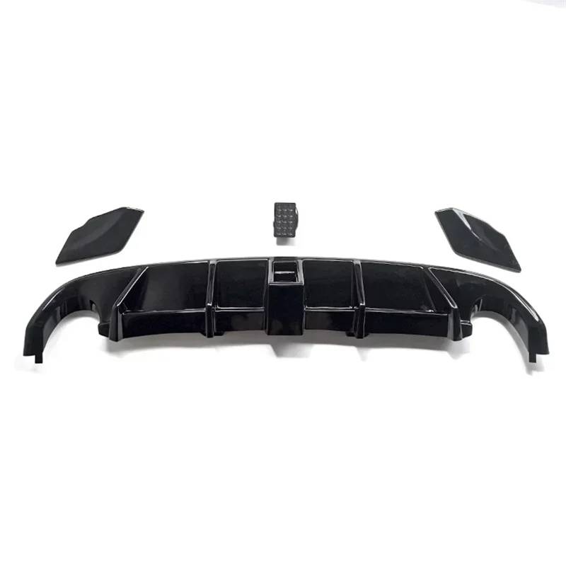 Auto Heckspoiler Carbon Farbe Hinten Diffusor Für Golf MK6 Für GTI 2008 2009 2010 2011 2012 2013 Schwarz Auto Körper Kit Lip Bumper Spoiler Kunststoff Splitter spoiler lippe Spoiler Flügel(Type B Glos von BIISVM