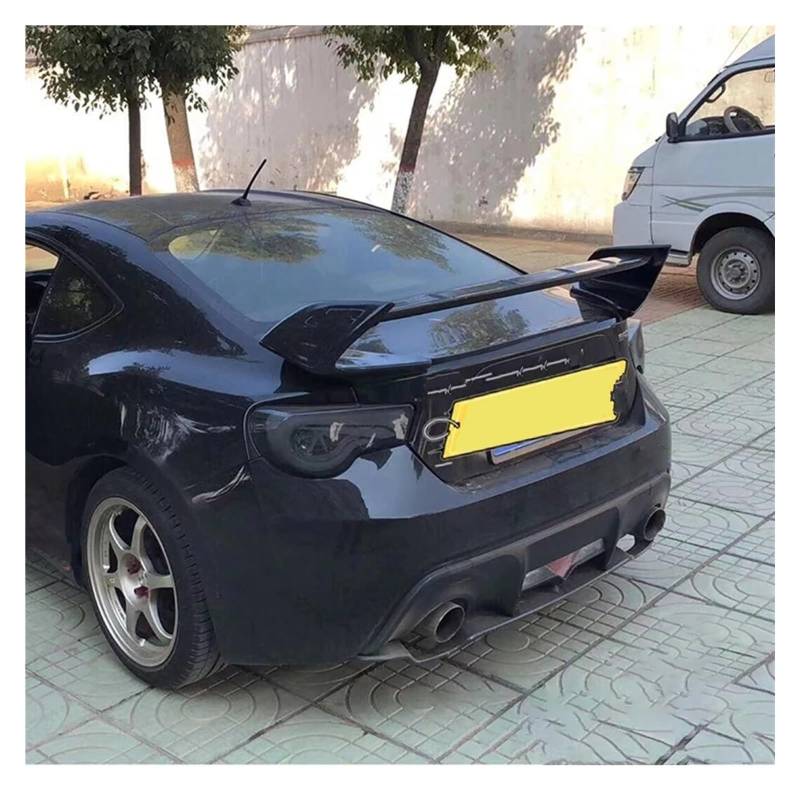 Auto Heckspoiler Carbon Fiber FRP Hinten Stamm Deckel Boot Auto Spoiler Flügel Für Subaru Für BRZ Rowen Stil Außen Tuning Zubehör Spoiler lippe Spoiler Flügel(Glossy Black) von BIISVM