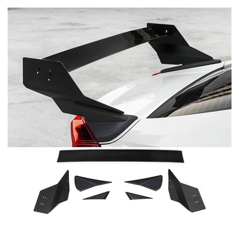 Auto Heckspoiler Für Civic 10th Gen Limousine FC1 FC2 2016 2017 2018 2019 Racing Stil Einstellbare Spoiler Hinten Stamm Deckel Flügel Zubehör Spoiler lippe Spoiler Flügel(G) von BIISVM