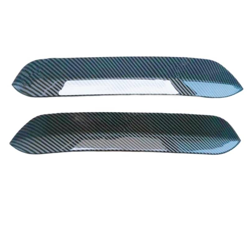 Auto Heckspoiler Für Dachspoiler Erweiterungen Klappen Heckflügel Winglets Für VW Für Polo MK5 6R 6C Für GTI 2009 2010 2011 2012 2013 2014 2015 2016 2017 spoiler lippe Spoiler Flügel(Kohlefaser-Optik) von BIISVM