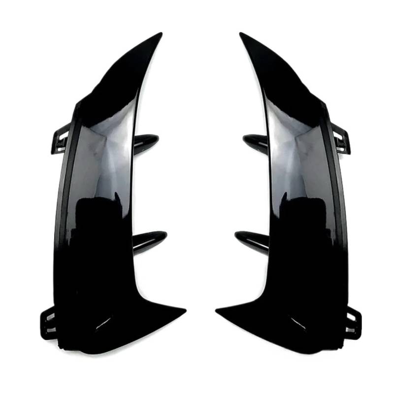 Auto Heckspoiler Hinten Bumper Spoiler Seite Canard Air Vent Für Benz EINE Klasse W177 Fließheck Version A180 A200 A220 Für AMG 2018 2019 2020 2021 2022 2023 Spoiler lippe Spoiler Flügel(Gloss Black) von BIISVM