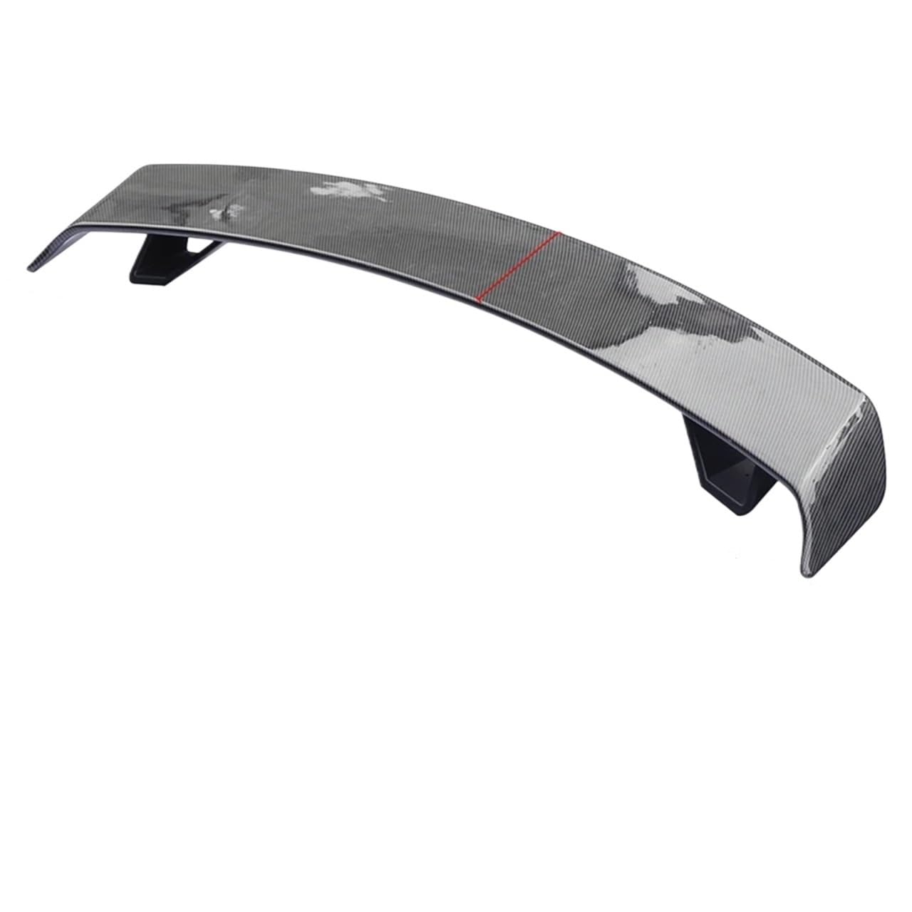 Auto Heckspoiler Universal ABS 133CM Hinten Stamm Deckel Auto Spoiler Flügel Für A4 Für A5 Für A6 Für A7 TT F10 E60 F30 G20 Limousine Schwarz Carbon Zubehör spoiler lippe Spoiler Flügel(Carbon Printin von BIISVM