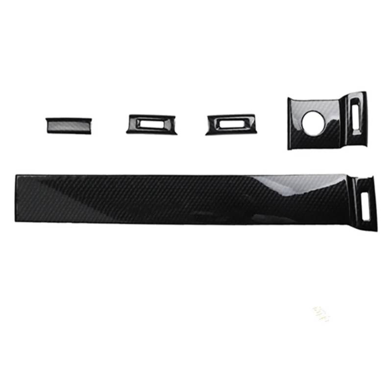 Auto Innenraum Dekoration Carbon Fiber ABS Auto Dashboard Air Outlet Vent Panel Abdeckung Trim Aufkleber Fit Für Land Für Rover Für Evoque 2012 2013 2014 2015 2016 2017 2018 Interior Decor Zubehör(RH von BIISVM