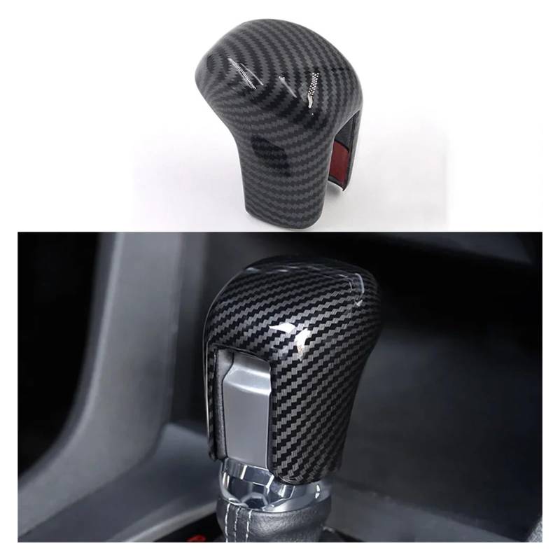 Auto Innenraum Dekoration Carbon Fiber Auto Getriebe Panel Trim Shift Panel Zentrale Armest Box Decor Abdeckung Für Civic 10th 2016 2017 2018 2019 2020 Auto Zubehör Interior Decor Zubehör(Gear Shift von BIISVM