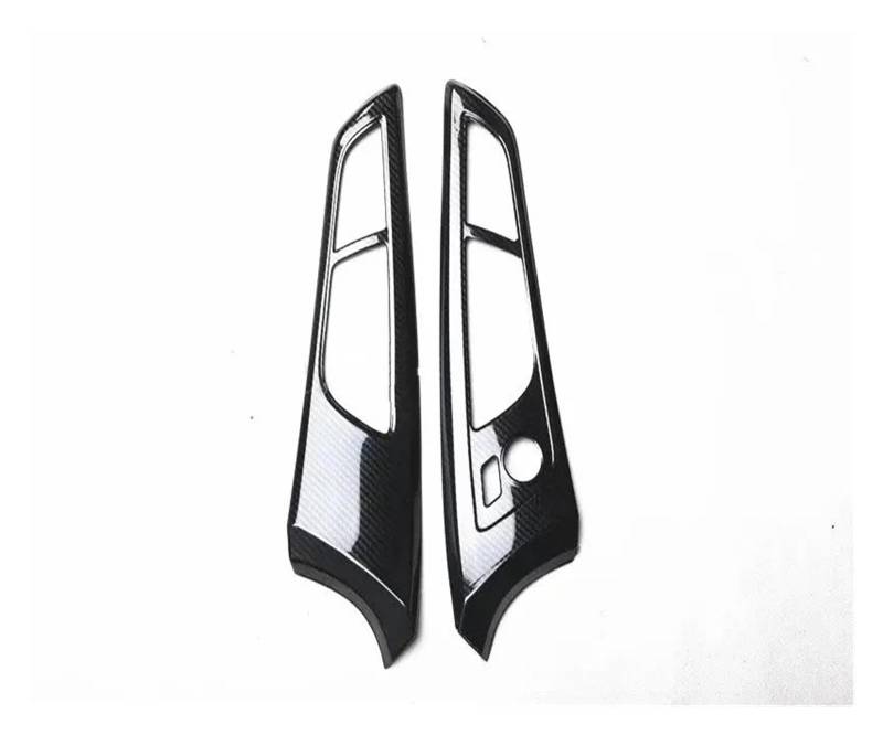 Auto Innenraum Dekoration Für Hyundai Für Veloster 2011 2012 2013 2014 2015 2016 RHD Zubehör Dekoration Center Konsole Schaltknauf Türgriff Aufkleber Interior Decor Zubehör(Door Handles) von BIISVM