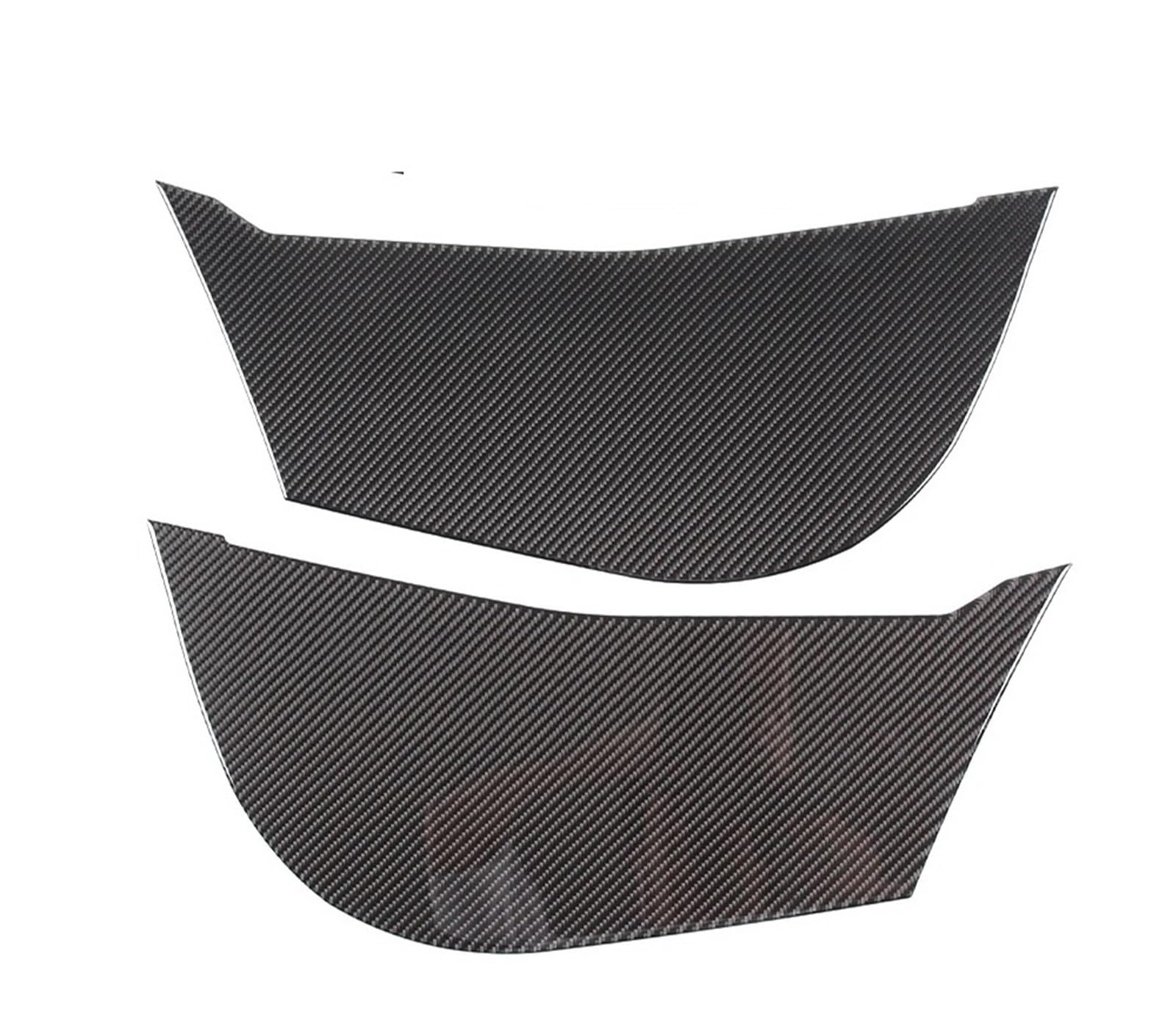 Auto Innenraum Dekoration Soft Carbon Fiber Kit Autoglas Lift Panel Rahmenaufkleber A-Säule Panel Aufkleber Für 5er Für G60 2024+ Zubehör Interior Decor Zubehör(15) von BIISVM