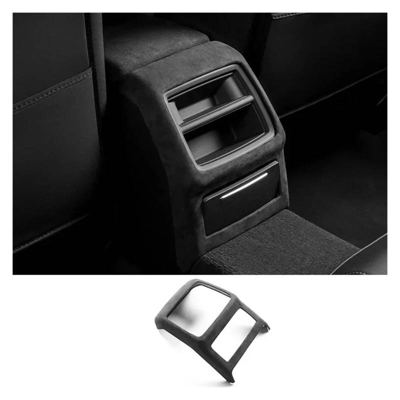 Auto Innenraum Dekoration Wildleder Auto Innenräume Overlay Formteile Panels Konsole Dashboard Armlehne Deckel Shell Schalthebel Abdeckung Für A4L Für A4 Für B9 Für A5 Für S4 Interior Decor Zubehör(R von BIISVM