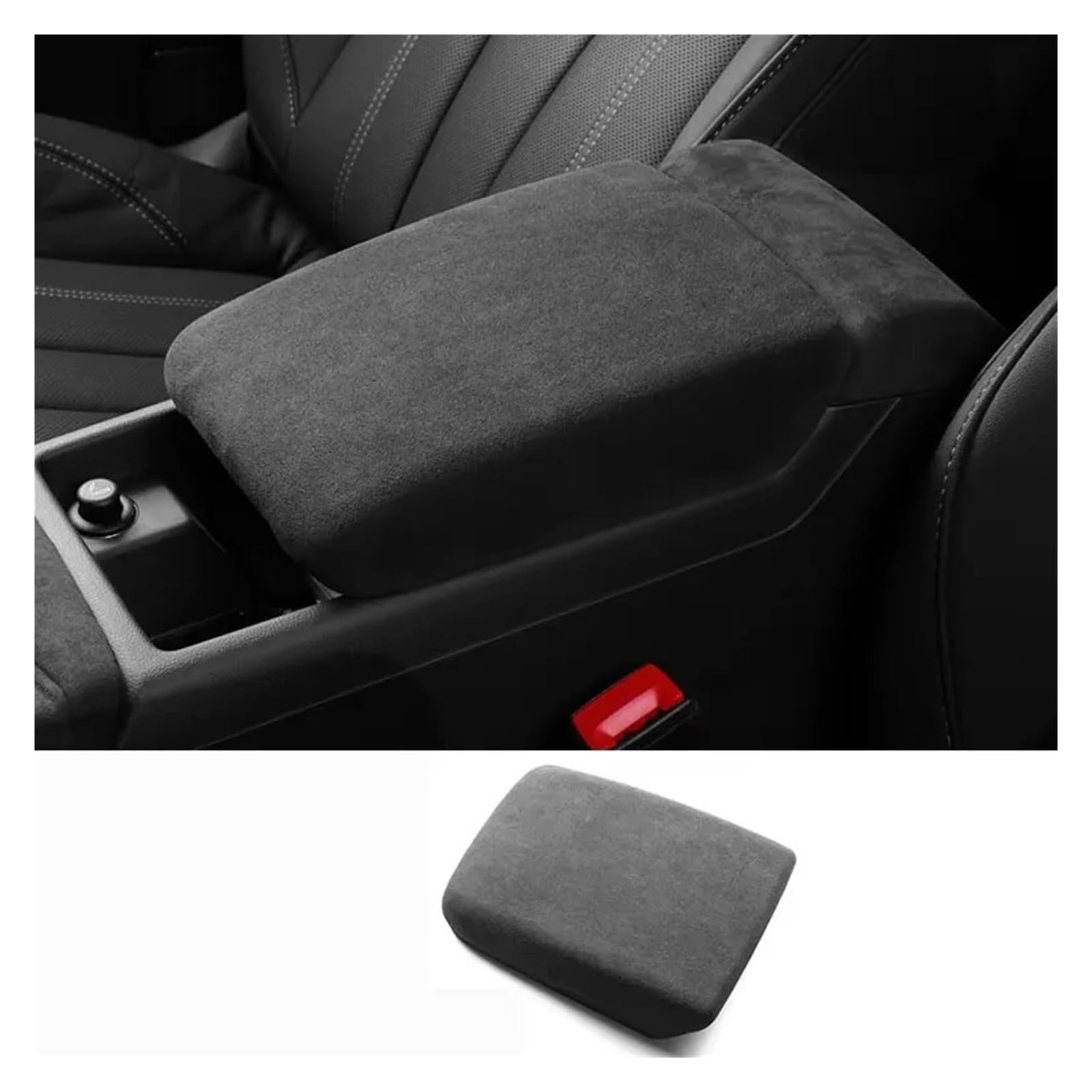 Auto Innenraum Dekoration Wildleder Auto Innenräume Overlay Formteile Panels Konsole Dashboard Armlehne Deckel Shell Schalthebel Abdeckung Für A4L Für A4 Für B9 Für A5 Für S4 Interior Decor Zubehör(A von BIISVM