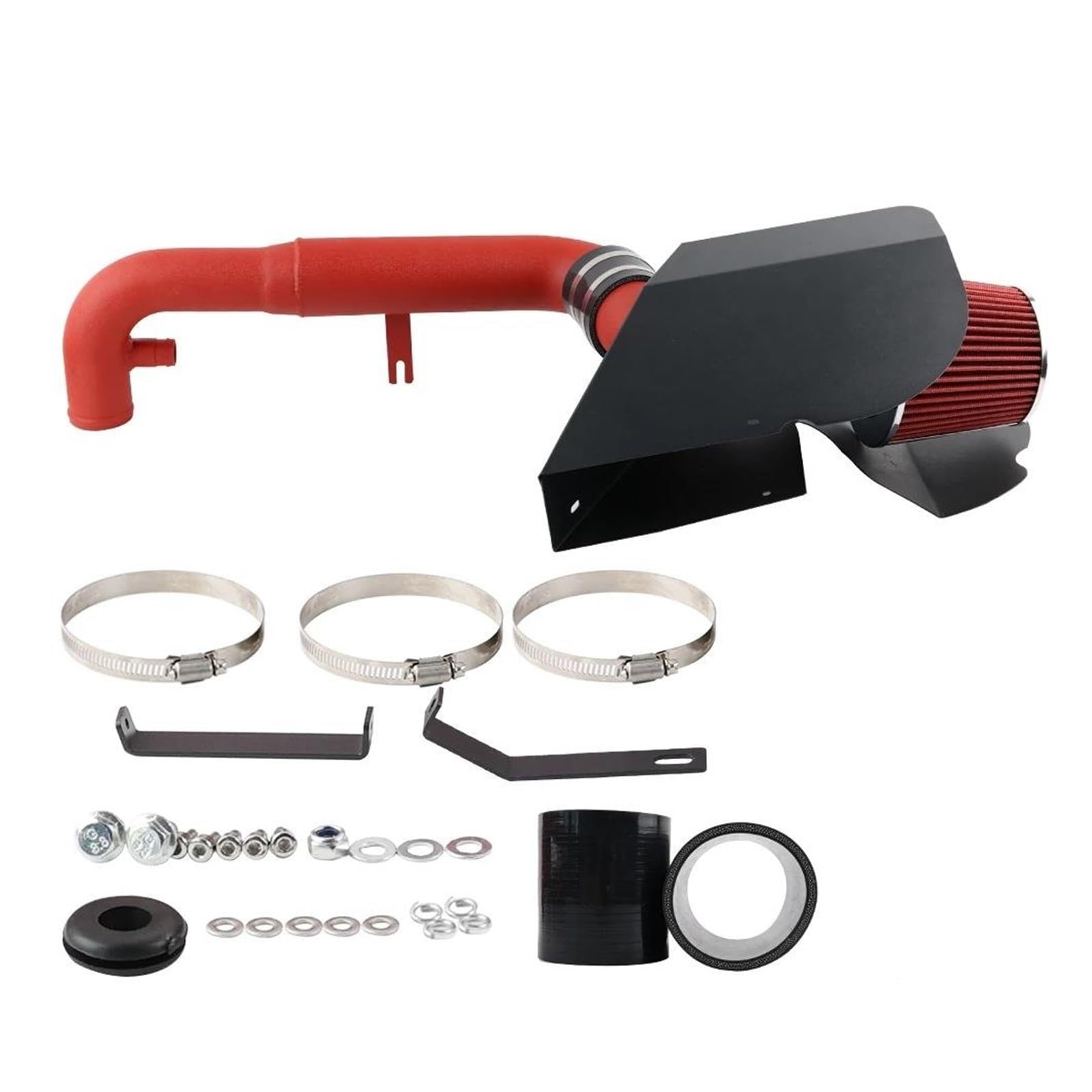 Auto Luftansaugschlauch Auto Auto Lufteinlass Cold Air Intake Kit Hitzeschild Filter Für Golf Für GTI MK6 2,0 Für EA113 2011-2012 Ansaugrohr von BIISVM